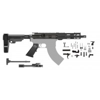 AR-15 7.62x39 7.5" Pistol Build Kit / Mlok / SBA3 / Shortie