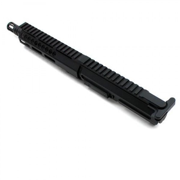 AR 10MM 10.5" SLICK SIDE PREMIUM COMPLETE UPPER ASSEMBLY / LRBHO / MA EXCLUSIVE