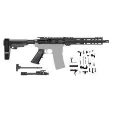 AR-15 5.56/.223 10.5" Pistol Kit / M-LOK / SBA3 Brace - Complete Build Kit (80% Lower Not Included)