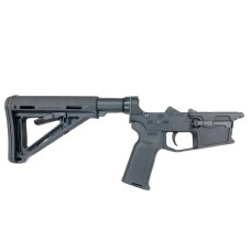 Moriarti MA-9 9mm Billet Lower Receiver - Glock Style, AR-9 and AR-40 S&W, Magpul MOE Stock, Anodized