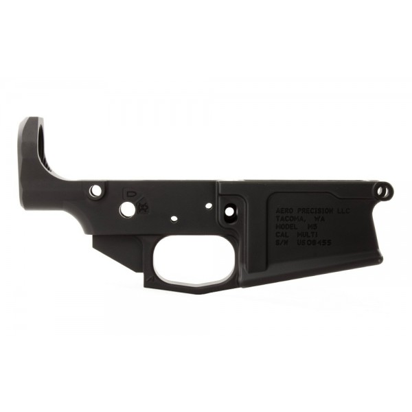 AR-10 .308 Aero Precision (M5) Stripped Forged Lower Receiver Anodized Black
