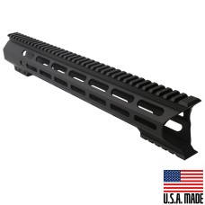 AR .308 15" Super Slim Light Free Float Handguard "C" Cut / Mlok