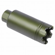 AR-15 Slim Line ‘Trident’ Flash Can | 5.56/.223 Pressure Reducer | 1/2x28 | Choose Color