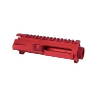 AR-15 Stripped Billet Upper in Anodized Red