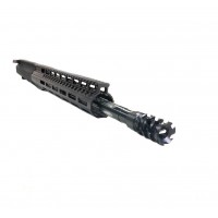 AR-15 .223/5.56 16" Black Wolf stainless steel upper assembly / Walking dead / Left handed side charger