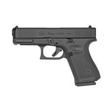 Glock G19 Gen5 9MM Compact Pistol, 4.02" Barrel, 15-Round Capacity, Front Serrations, 3 Magazines