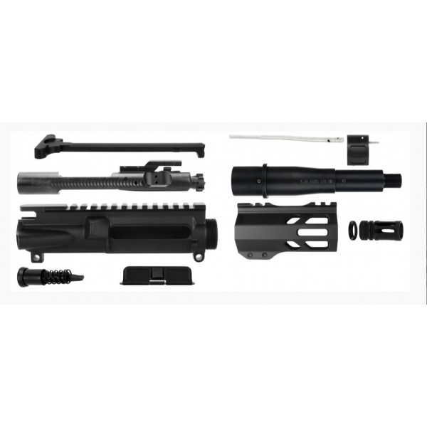 AR-15 5.56/.223 5.5" 5.56 UNASSEMBLED UPPER ASSEMBLY KIT / BCG & CH
