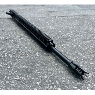 AR-15 21″ 6MM ARC Match Grade Stainless Nitride Upper Assembly / Nitride Finish / Rocket Man