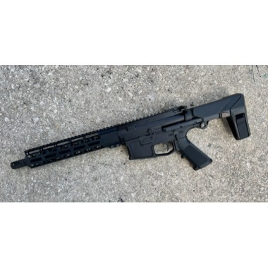 AR-15 Moriarti 10.5" Semi Auto Pistol | Mlok | HBPDW Honey Badger Brace | 5.56, 300 Blackout, 7.62x39