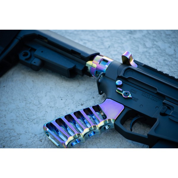 AR-45 45 ACP Moriarti Arms 7.5" Slick Side Pistol / Rainbow /LRBHO