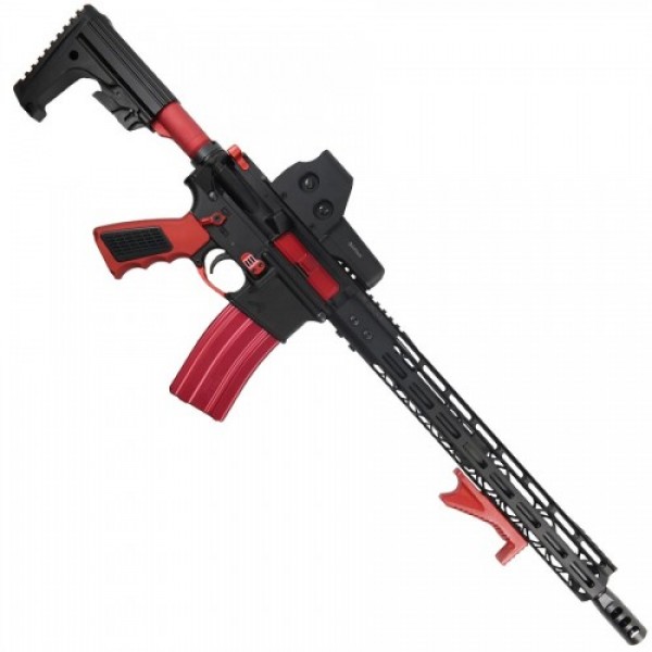 AR-15 RED ANODIZED ACCESSORY ACCENT KIT