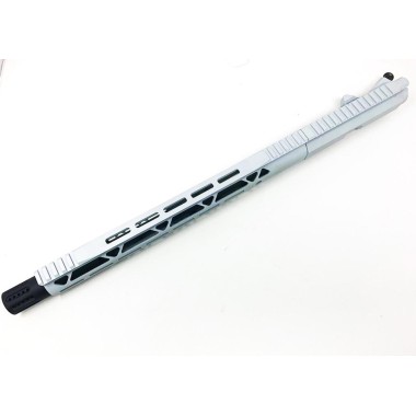 AR-15 7.62x39 16" UPPER ASSEMBLY / SHROUD / CLEAR WHITE