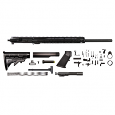 AR-15 5.56/.223 24" premium tactical rifle kit / 15" mlok / target crown