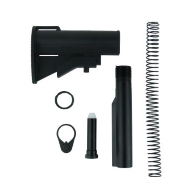 AR-15 MIL-SPEC M4 STYLE 6 POSITION MINI STOCK KIT / FULL ASSY