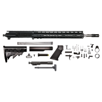 AR-15 5.56/.223 16" stainless steel spiral rifle kit w/12" mlok rail
