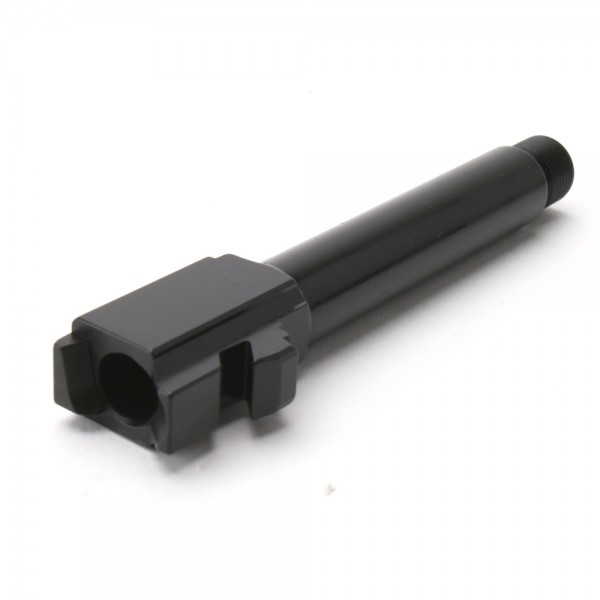 Glock 19 Compatible / Black Nitride / 9mm "Threaded" Barrel - 9MM