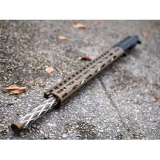 AR-15 5.56/.223 20" bronze diamond modular bull upper assembly 