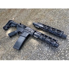 AR-15 Moriarti Duo TakeDown Semi Auto Pistol | 5.56 Nato 10.5" & 300 Blackout 7.5" | SBA3 Brace