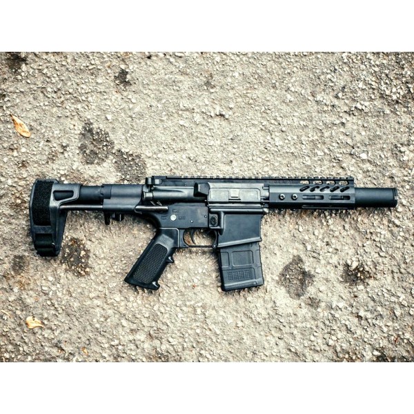 AR-15 7.62x39 5.5" Moriarti Minimalist Series Semi Auto Pistol | EPT PDW