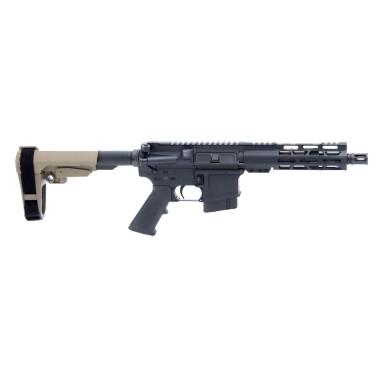 MA-47 7.62x39 7.5" M-LOK Pistol w/ FDE SBA3 Brace | Compact & Versatile | Made in USA