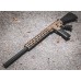 AR-15 5.56/.223 MORIARTI ARMAMENTS 24" SUPER VARMINTER / FDE