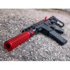 AR-15 7.5" Semi Auto Pistol | Red Accents | SBA3 Brace | Custom Caliber Options