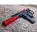 AR-15 7.5" Semi Auto Pistol | Red Accents | SBA3 Brace | Custom Caliber Options