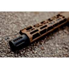 Moriarti AR-15 300 Blackout 10.5" Semi Auto Pistol | Burnt Bronze Cerakote | M-Lok | SBA3 Pistol Brace | Made in USA