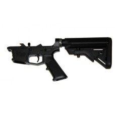 AR-45 Moriarti Complete Billet Lower Receiver /Cobra Stock — Glock Style Mags