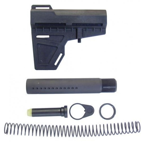 AR-15 Shockwave Pistol Brace with Kak Tube Kit / Various Colors