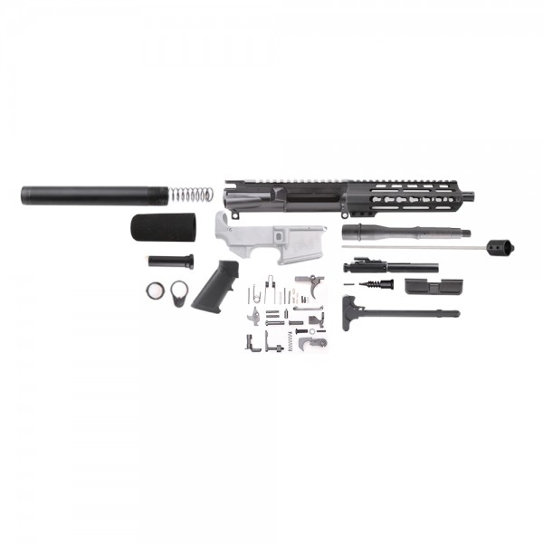 AR-15 7.5" 5.56/.223 Stainless Pistol Kit / 7" Mlok Slim Rail