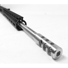 AR-10 .308 20" Stainless M-Lok Upper Assembly – Side Charging, Nitride Muzzle Brake, DPMS Compatible