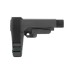 SB TACTICAL AR PISTOL BRACE 4 ADJUSTABLE BLACK SBA3