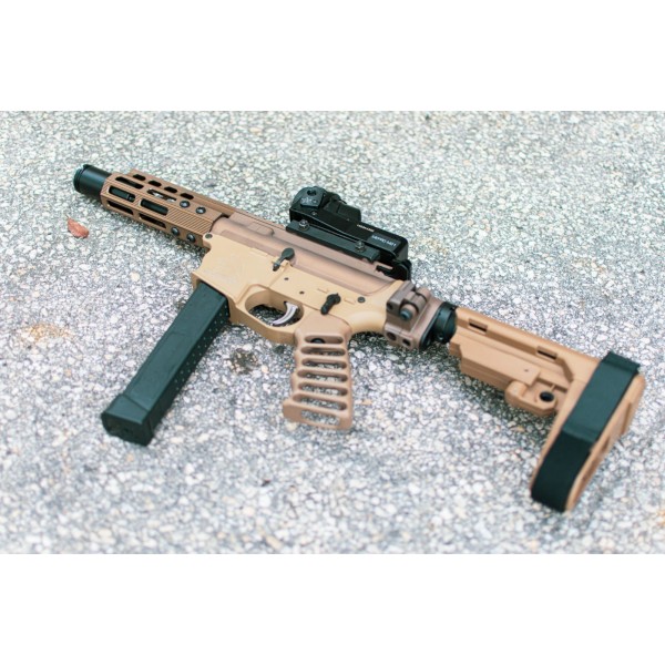 AR-40 40 S&W MORIARTI ARMS 4" 'BRINDLE' PISTOL W/SBA3 - .40 S&W /LRBHO