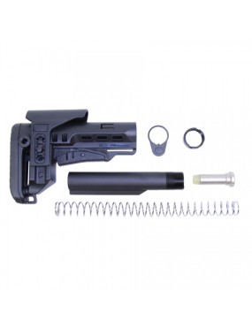 AR .308 MULTI CALIBER COLLAPSIBLE STOCK KIT W/ ADJUSTABLE CHEEK RISER