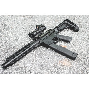 Moriarti AR-40 Stryker 8" Side Charging Pistol - .40 S&W / LRBHO / MLOK / SBA3