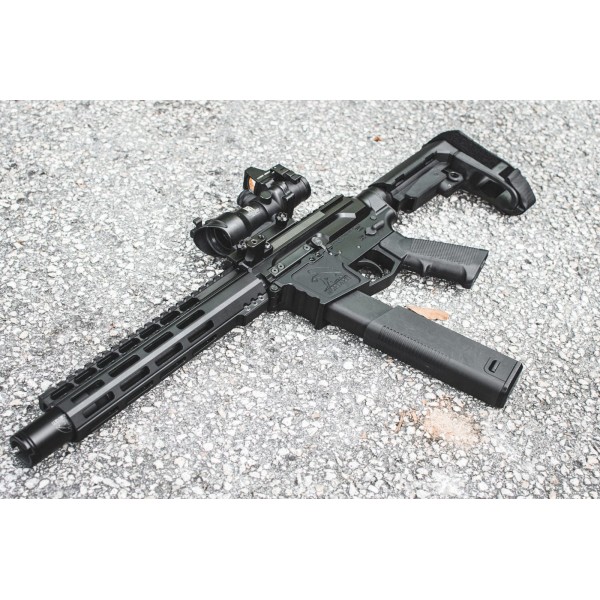 AR-40 MORIARTI 8" MA-.40 S&W Side Charging Pistol / LRBHO / MLOK