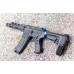 AR-15 7.5" Semi Auto Pistol | Blue Accents | SBA3 | Available in 5.56 NATO, 300 BLK, and 7.62x39