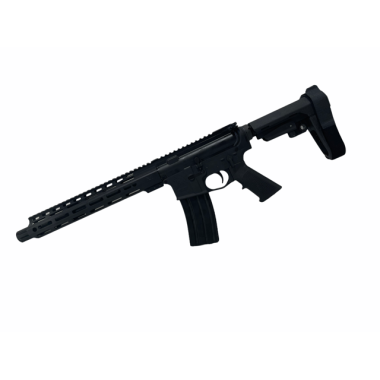 AR-15 Moriarti Arms 12.5" Semi-Auto Pistol | M-LOK Handguard | SBA3 Brace | FFL Item - Available in 5.56 & 300 Blackout