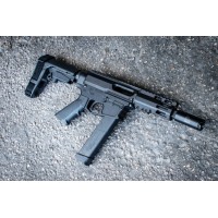 AR-45 45 ACP Moriarti Arms 4" Side Charging Pistol /LRBHO /SBA3 Brace