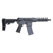 AR-15 7.5" Semi Auto Pistol | SNIPER GREY | SBA3 | Available in 300 BLK, 5.56 NATO, and 7.62x39