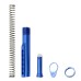 AR-15 M4 Six Position Buffer Tube Kit / Mil-Spec / Blue