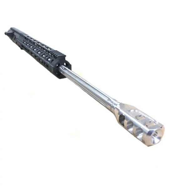 AR-10 .308 24" stainless steel Socom straight fluted upper assembly
