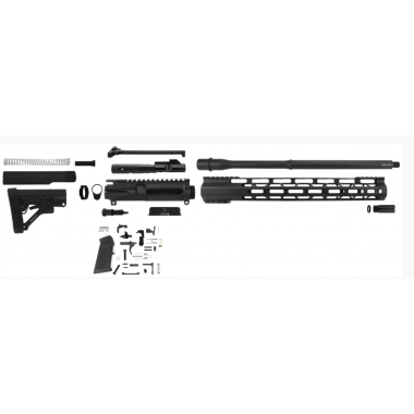 AR-9 9MM 16" Carbine Rifle Kit - 15" Slim M-LOK Rail | LE Stock | Glock Style Build