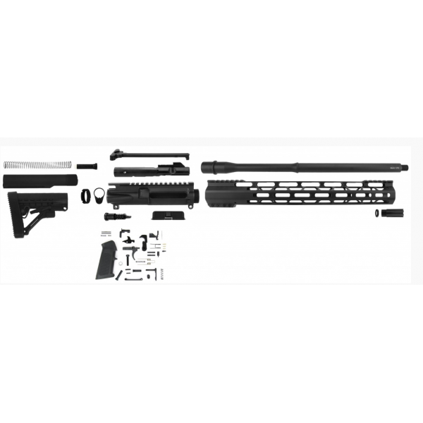 AR-9 9MM 16" carbine rifle kit / 15" Slim Mlok Rail / LE Stock