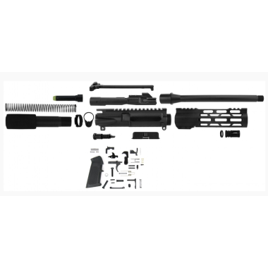 AR-45 .45 ACP 7.5" MLOK COMPLETE PISTOL KIT W/HEAVY BUFFER, NON-LRBHO