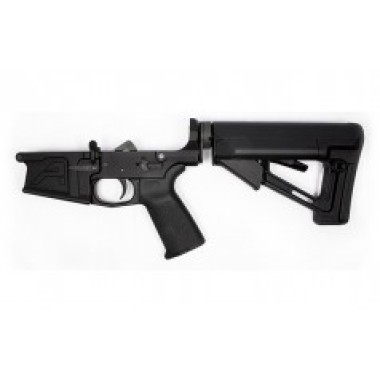 Aero Precision M5 (.308) Enhanced Complete Lower Receiver w/ Magpul MOE & STR - Anodized Black