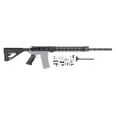 AR-15 5.56/.223 24" nitride fluted rifle kit / 15" slim mlok / no BCG / Adaptive Stock