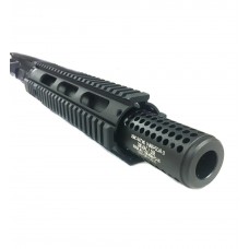 AR-15 300 AAC BLK 10.5" Nitro-Met Quad Upper Assembly with Socom Style Brake, Left Hand