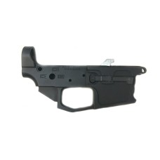 MA-9 STRIPPED BILLET LOWER RECEIVER  WITH MAG CATCH ASSEMBLY AND EJECTOR — Glock Style 